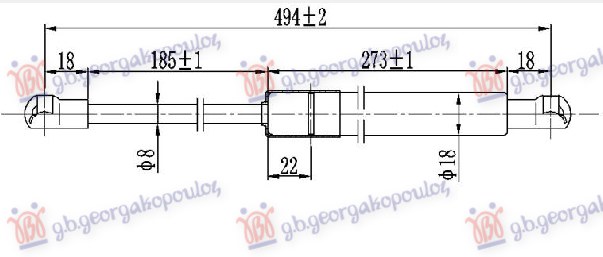 ΑΜΟΡΤΙΣΕΡ ΜΠΑΓΚΑΖ (493L-590N)