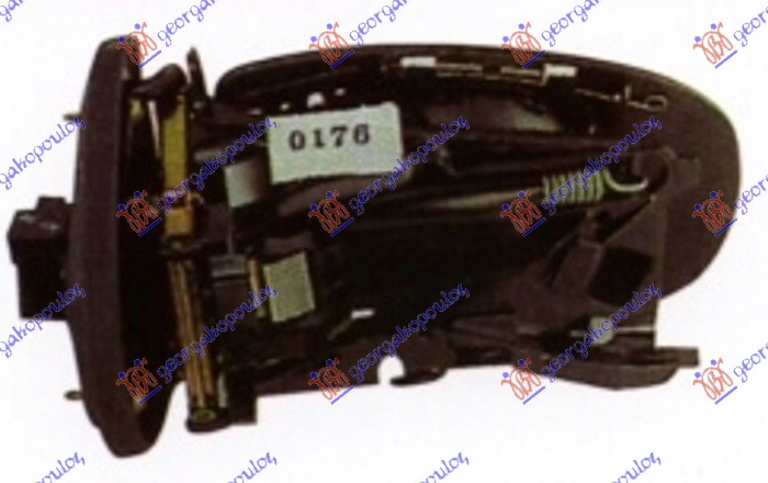 ΚΑΘΡΕΦΤΗΣ ΗΛΕΚΤΡΙΚΟΣ ΘΕΡΜΑΙΝΟΜΕΝΟΣ (ΧΩΡΙΣ ΚΑΠΑΚΙ) (7 PIN) (Α ΠΟΙΟΤΗΤΑ) (ASPHERICAL GLASS) ΑΡ