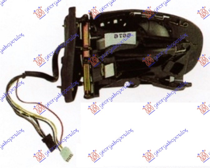 ΚΑΘΡΕΦΤΗΣ ΗΛΕΚΤΡΙΚΟΣ ΘΕΡΜΑΙΝΟΜΕΝΟΣ (ΧΩΡΙΣ ΚΑΠΑΚΙ) (ΜΕ ΜΝΗΜΗ) (ASPHERICAL GLASS) ΑΡ