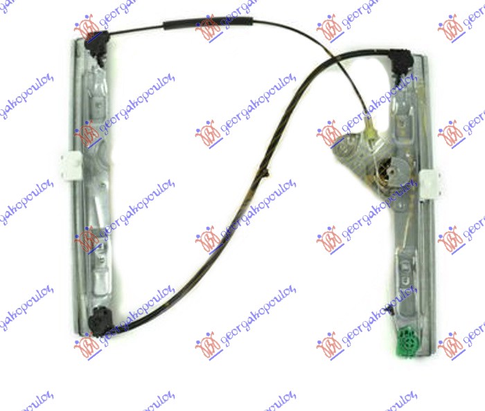 ΓΡΥΛΛΟΣ ΠΑΡΑΘΥΡΟΥ ΕΜΠΡΟΣ ΗΛΕΚΤΡΙΚΟΣ 3Π (ΧΩΡΙΣ ΜΟΤΕΡ) (Α ΠΟΙΟΤΗΤΑ) ΔΕΞ