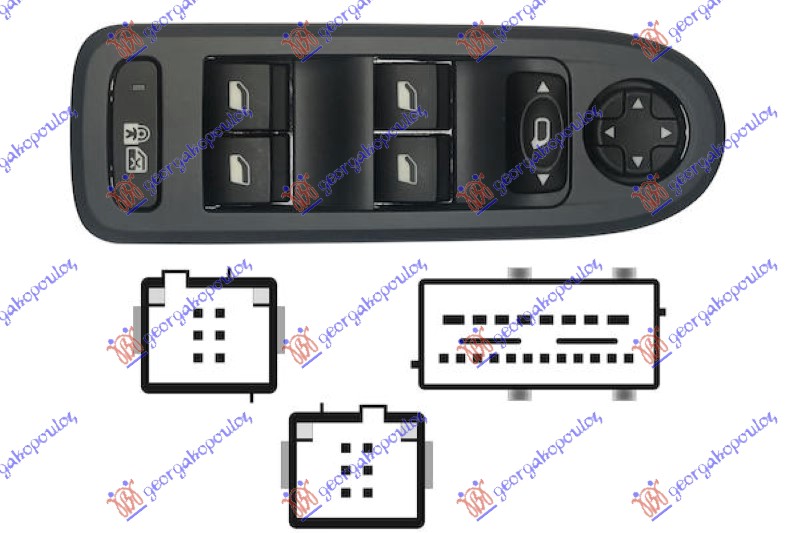 ΔΙΑΚΟΠΤΗΣ ΠΑΡΑΘΥΡΟΥ/ΚΑΘΡΕΦΤΩΝ (26pin) ΑΡ