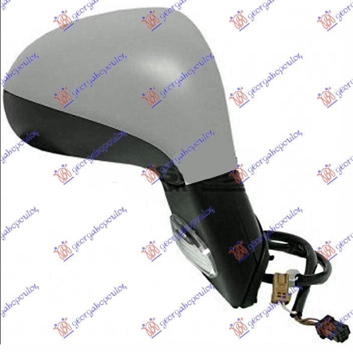 ΚΑΘΡΕΦΤΗΣ ΗΛΕΚΤΡΙΚΟΣ ΘΕΡΜΑΙΝΟΜΕΝΟΣ ΗΛΕΚΤΡΙΚΑ ΑΝΑΚΛΙΝΟΜΕΝΟΣ ΒΑΦΟΜΕΝΟΣ (ΜΕ ΦΛΑΣ & ΑΙΣΘΗΤΗΡΑ) (Α ΠΟΙΟΤΗΤΑ) (CONVEX GLASS) ΔΕΞ