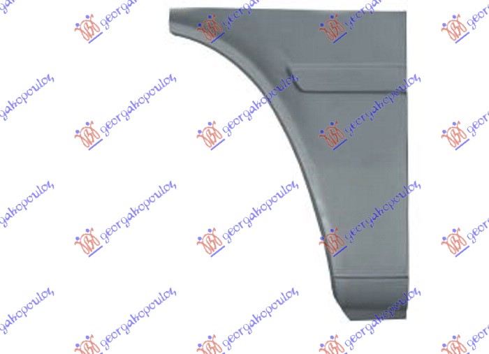 ΓΩΝΙΑ ΠΙΣΩ ΦΤΕΡΟΥ (ΕΜΠ. ΚΟΜΜ) 1200mm ΔΕΞ