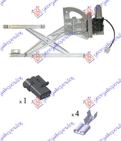 ΓΡΥΛΛΟΣ ΠΑΡΑΘΥΡΟΥ ΕΜΠΡΟΣ ΗΛΕΚΤΡΙΚΟΣ COMFORT (Α ΠΟΙΟΤΗΤΑ) ΔΕΞ