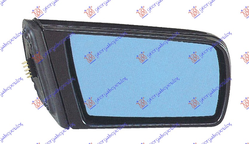 ΚΑΘΡΕΦΤΗΣ ΗΛΕΚΤΡΙΚΟΣ ΘΕΡΜΑΙΝΟΜΕΝΟΣ ΒΑΦΟΜΕΝΟΣ (5 PIN) (CONVEX GLASS) ΔΕΞ