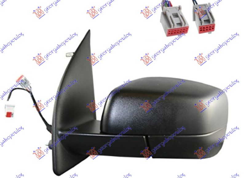 ΚΑΘΡΕΦΤΗΣ ΗΛΕΚΤ. ΘΕΡΜΑΙΝ. ΗΛ. ΑΝ. ΒΑΦΟΜ. ΜΕ ΑΙΣΘ (ΜΕ ΜΝΗΜΗ & ΦΩΣ ΑΣΦ) (13 PIN) (Α ΠΟΙΟΤΗΤΑ) -11 (CONVEX GLASS) ΑΡ