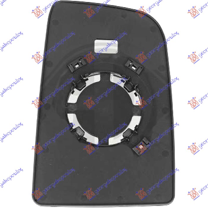 ΚΡΥΣΤΑΛΛΟ ΚΑΘΡΕΦΤΗ (ΑΝΩ ΚΟΜ) (ΣΤΡΟΓΓΥΛΗ ΒΑΣΗ) (CONVEX GLASS) ΑΡ