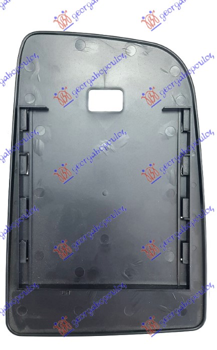 ΚΡΥΣΤΑΛΛΟ ΚΑΘΡΕΦΤΗ (ΑΝΩ ΚΟΜ) (ΤΕΤΡΑΓΩΝΗ ΒΑΣΗ) (CONVEX GLASS) ΑΡ