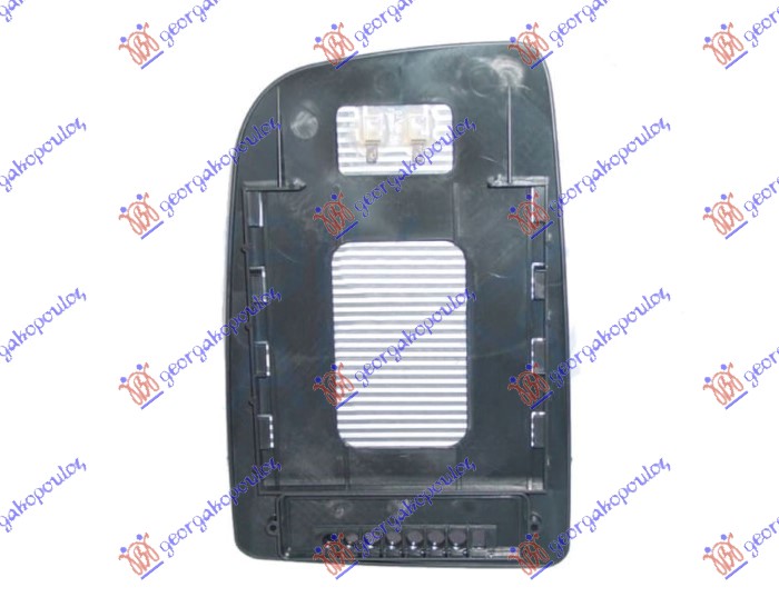 ΚΡΥΣΤΑΛΛΟ ΚΑΘΡΕΦΤΗ ΘΕΡΜΑΙΝΟΜΕΝΟ (ΑΝΩ) (ΤΕΤΡΑΓΩΝΗ ΒΑΣΗ) ΜΕ PDC (CONVEX GLASS) ΑΡ