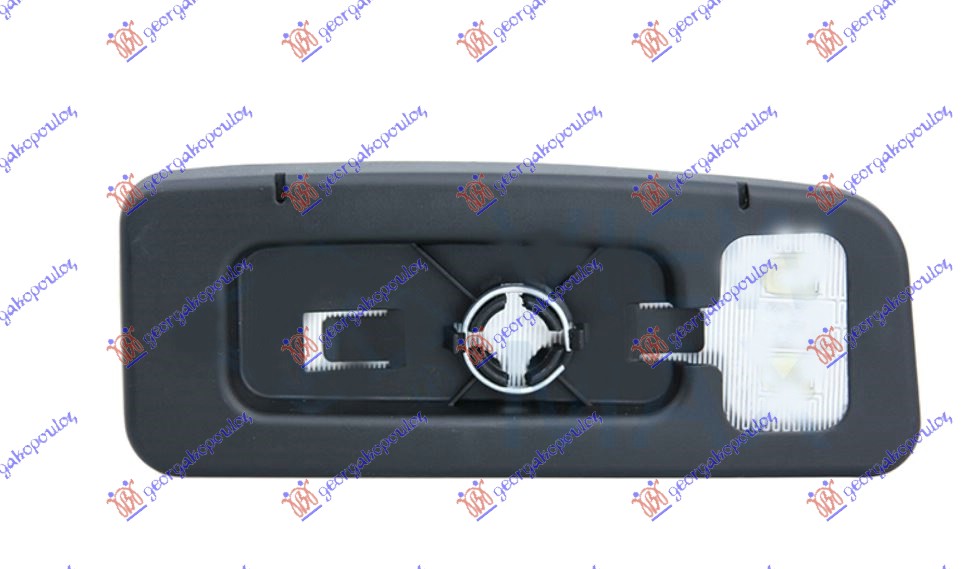 ΚΡΥΣΤΑΛΛΟ ΚΑΘΡΕΦΤΗ ΘΕΡΜΑΙΝΟΜΕΝΟ (ΚΑΤΩ ΚΟΜΜΑΤΙ) (ΚΟΥΜΠΩΤΟ) 2009- (CONVEX GLASS) ΔΕΞ