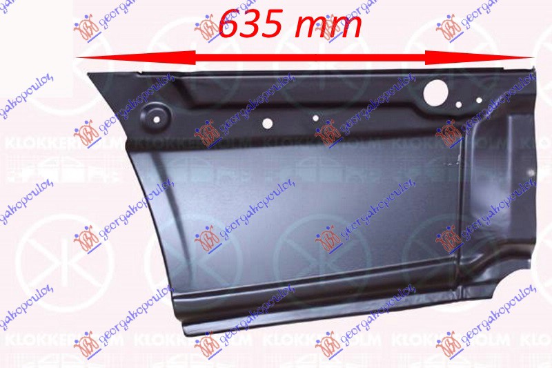 ΓΩΝΙΑ ΠΙΣΩ ΦΤΕΡΟΥ (ΠΙΣΩ ΚΟΜΜΑΤΙ) (3665 mm) ΑΡ