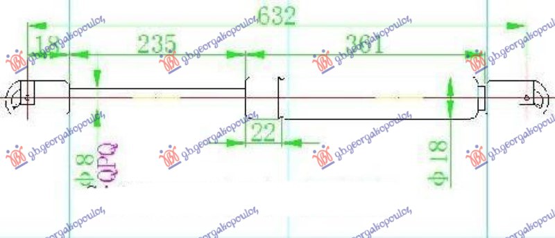 ΑΜΟΡΤΙΣΕΡ ΜΠΑΓΚΑΖ (632L-490N)