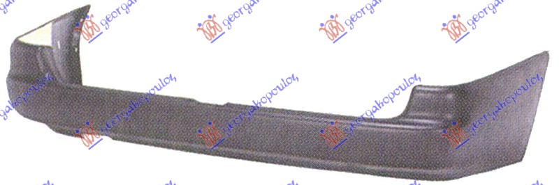 ΠΡΟΦΥΛΑΚΤΗΡΑΣ ΠΙΣΩ S.W. ΜΑΥΡΟΣ (ΜΕ ΤΡΑΒΕΡΣΑ)