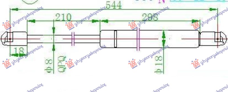 ΑΜΟΡΤΙΣΕΡ ΜΠΑΓΚΑΖ 3/5Π (495N)