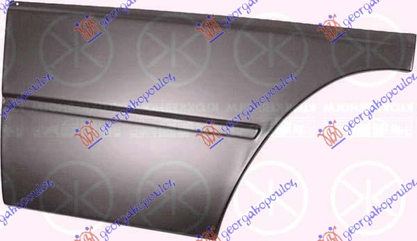 ΦΥΛΛΟ ΠΟΡΤΑΣ ΕΜΠΡΟΣ ΕΞΩ (55 cm) ΔΕΞ