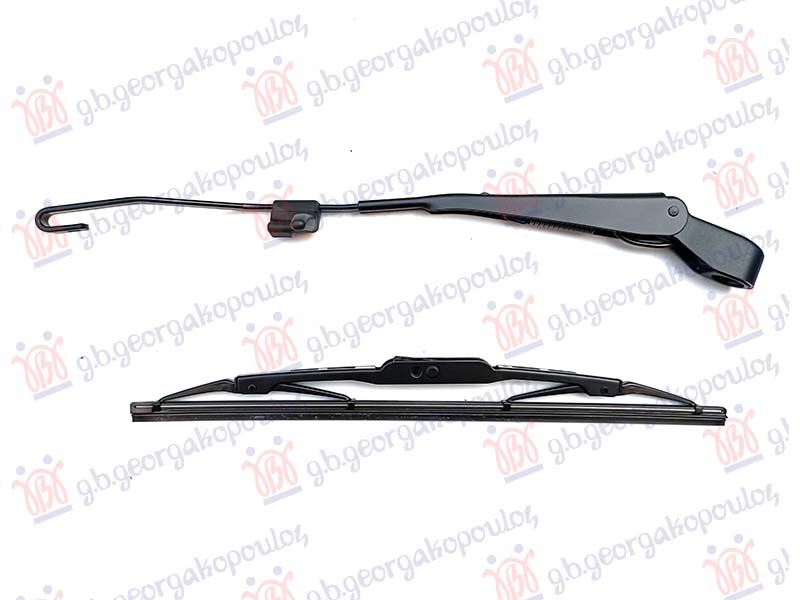 ΥΑΛΟΚΑΘΑΡΙΣΤΗΡΑΣ ΠΙΣΩ ΜΕ ΜΠΡΑΤΣΟ 330mm