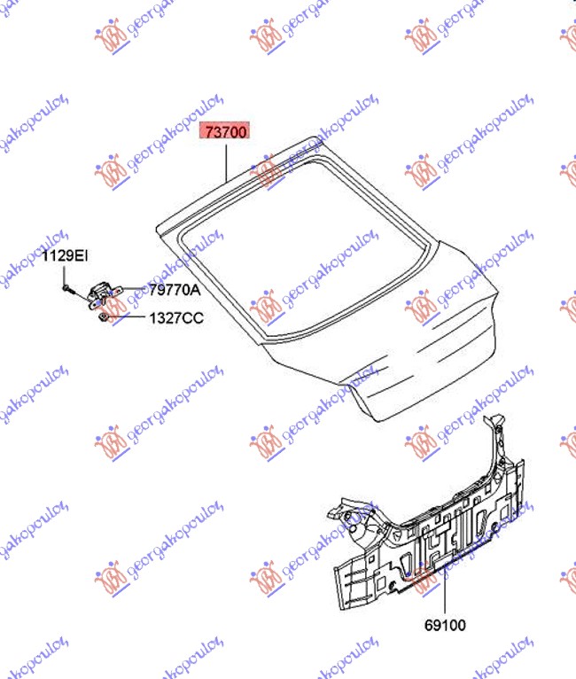 ΠΟΡΤΑ ΠΙΣΩ 3x (Γ) (Μ/ΤΡΥΠΑ ΓΙΑ ΑΕΡΟΤΟΜΗ)