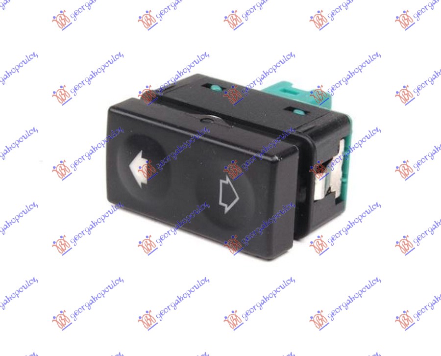 ΔΙΑΚΟΠΤΗΣ ΠΑΡΑΘΥΡΟΥ ΕΜΠΡΟΣ (ΔΕΞΙ=ΑΡΙΣΤΕΡΟ) (Πράσινη Φισα) 95- (4pin) ΑΡ