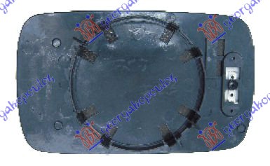 ΚΡΥΣΤΑΛΛΟ ΚΑΘΡΕΦΤΗ ΜΠΛΕ ΘΕΡΜΑΙΝΟΜΕΝΟ (ASPHERICAL GLASS) ΑΡ