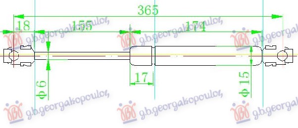 ΑΜΟΡΤΙΣΕΡ ΚΑΠΟ ΕΜΠΡΟΣ (365L-320N)