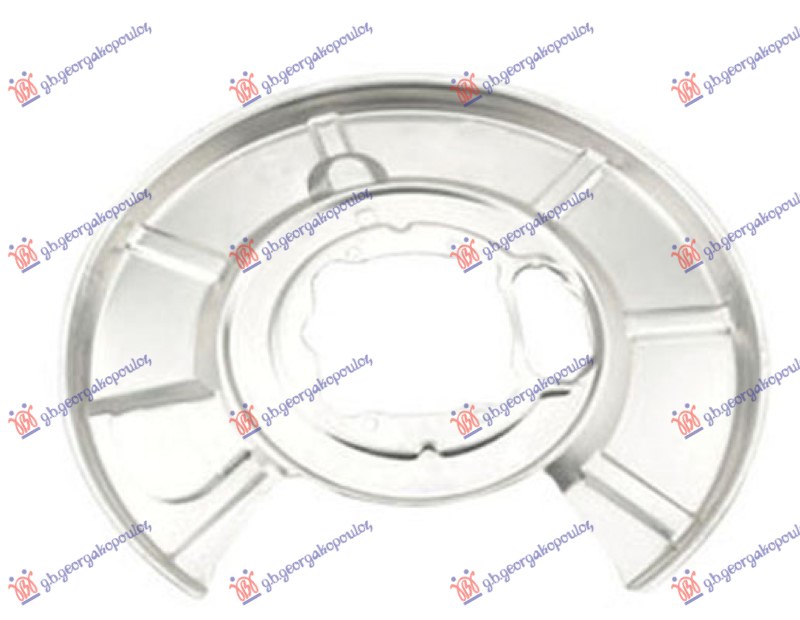 ΕΛΑΣΜΑ ΔΙΣΚΟΠΛΑΚΑΣ ΠΙΣΩ (ΔΙΑΜΕΤΡΟΣ ΕΛΑΣΜΑΤΟΣ 370/105ΜΜ) (ΔΙΣΚΟΠΛΑΚΑ 320ΜΜ) (ΑΛΟΥΜΙΝΙΟ) ΑΡ