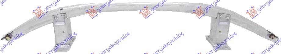 ΤΡΑΒΕΡΣΑ ΠΡΟΦΥΛΑΚΤΗΡΑ ΕΜΠΡΟΣ (Μ5) (ΑΛΟΥΜΙΝΙΟ)