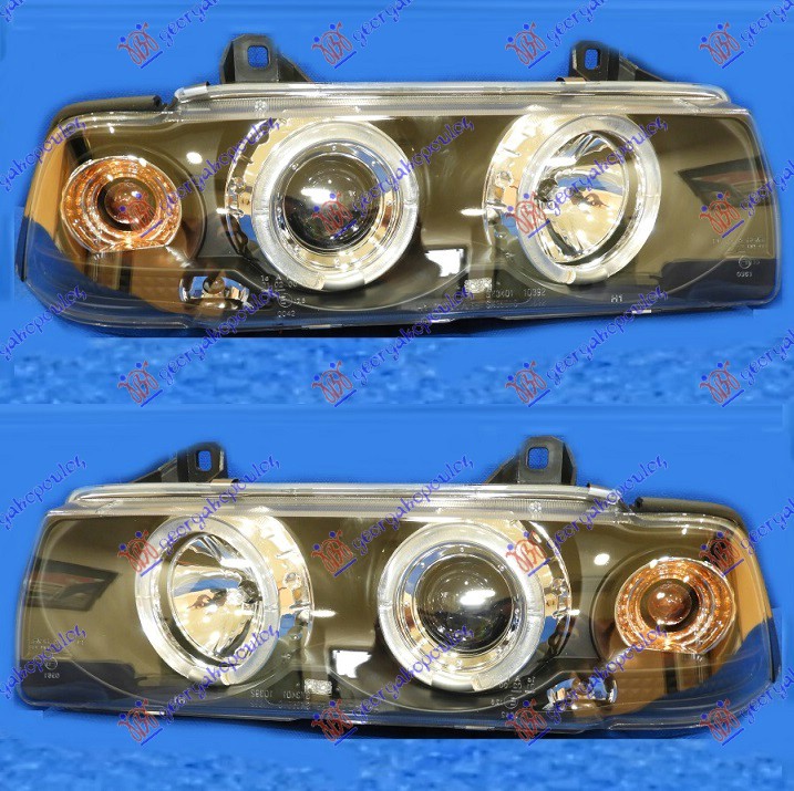 ΦΑΝΟΣ ΕΜΠΡΟΣ (ΣΕΤ)LEXUS/ME ΦΛΑΣ ΜΑΥΡΟ