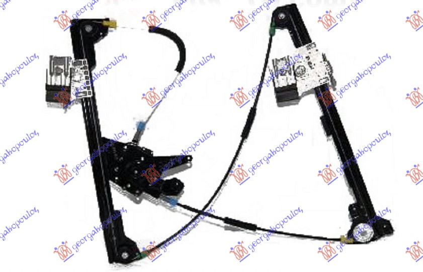 ΓΡΥΛΛΟΣ ΠΑΡΑΘΥΡΟΥ ΕΜΠΡΟΣ ΗΛΕΚΤΡΙΚΟΣ (ΧΩΡΙΣ ΜΟΤΕΡ) CABRIO ΔΕΞ