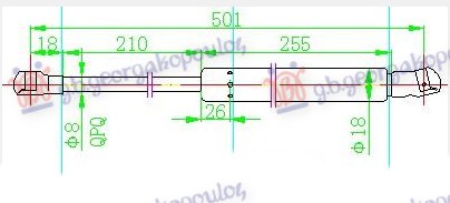 ΑΜΟΡΤΙΣΕΡ ΜΠΑΓΚΑΖ 3/5Π/S.W. (500L-500N)