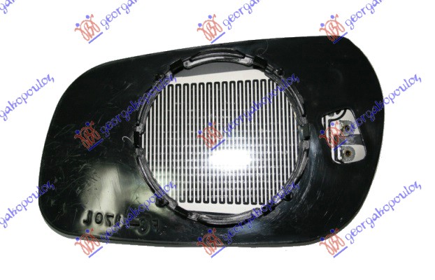 ΚΡΥΣΤΑΛΛΟ ΚΑΘΡΕΦΤΗ ΜΠΛΕ ΘΕΡΜΑΙΝΟΜΕΝΟ -2003 (CONVEX GLASS) ΔΕΞ