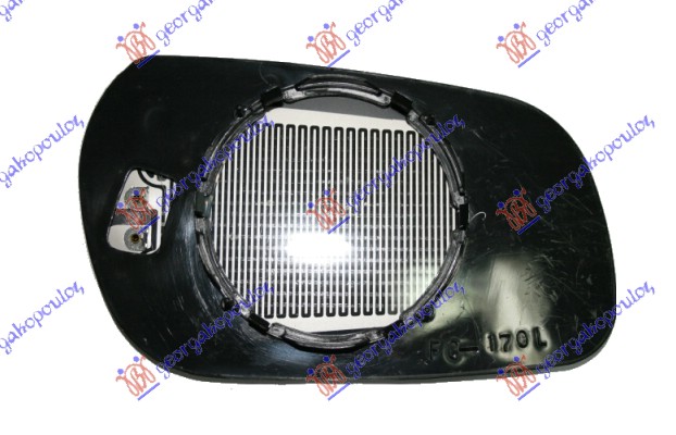 ΚΡΥΣΤΑΛΛΟ ΚΑΘΡΕΦΤΗ ΜΠΛΕ ΘΕΡΜΑΙΝΟΜΕΝΟ -2003 (ASPHERICAL GLASS) ΑΡ