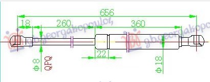 ΑΜΟΡΤΙΣΕΡ ΜΠΑΓΚΑΖ S.W. (656L-400N)