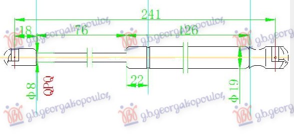 ΑΜΟΡΤΙΣΕΡ ΚΑΠΟ ΕΜΠΡΟΣ (241L-700N)