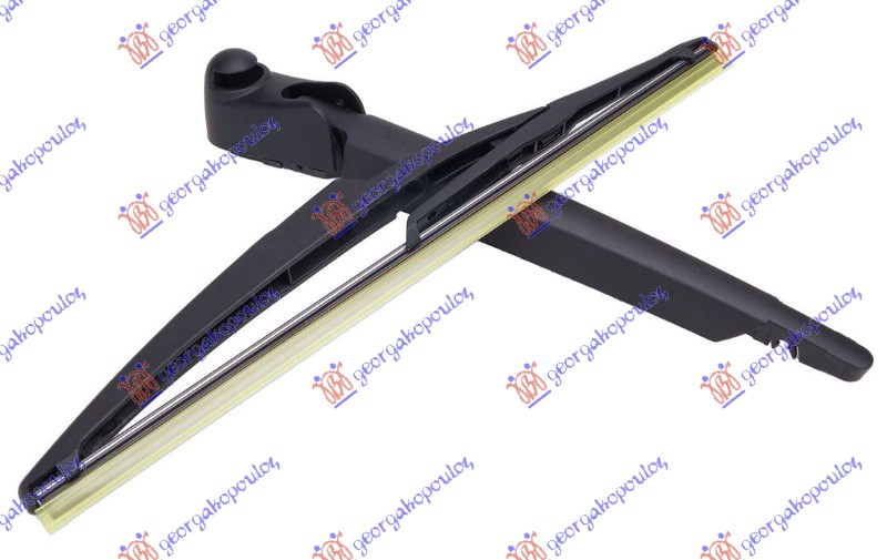 ΥΑΛΟΚΑΘΑΡΙΣΤΗΡΑΣ ΠΙΣΩ ΜΕ ΜΠΡΑΤΣΟ  260mm