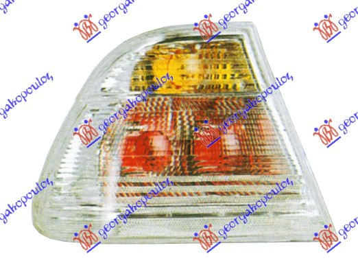 ΦΑΝΟΣ ΠΙΣΩ ΣΕΤ ΟΛΟΣ ΛΕΥΚΟΣ