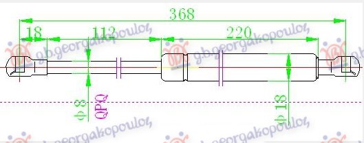 ΑΜΟΡΤΙΣΕΡ ΜΠΑΓΚΑΖ COUPE (370L-320N)