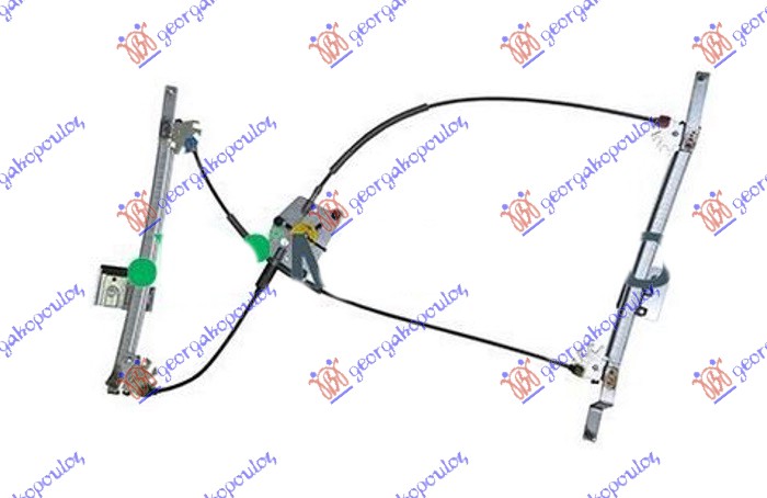 ΓΡΥΛΛΟΣ ΠΑΡΑΘΥΡΟΥ ΕΜΠΡΟΣ ΗΛΕΚΤΡΙΚΟΣ COUPE (ΧΩΡΙΣ ΜΟΤΕΡ) 2010- (Α ΠΟΙΟΤΗΤΑ) ΔΕΞ