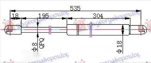 ΑΜΟΡΤΙΣΕΡ ΜΠΑΓΚΑΖ 5Π (534,5L-520N)