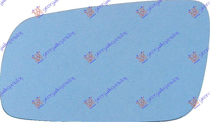 ΚΡΥΣΤΑΛΛΟ ΚΑΘΡΕΦΤΗ ΜΠΛΕ 2000- (ASPHERICAL GLASS) ΑΡ