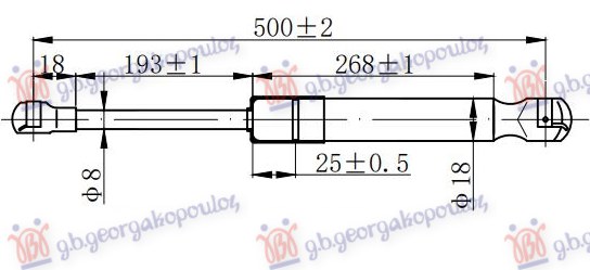ΑΜΟΡΤΙΣΕΡ ΜΠΑΓΚΑΖ 2000- (500L-470Ν)