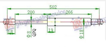 ΑΜΟΡΤΙΣΕΡ ΚΑΠΟ ΕΜΠΡΟΣ (500L-280N)