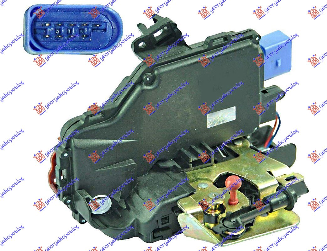 ΚΛΕΙΔΑΡΙΑ ΠΟΡΤΑΣ 3Π ΗΛΕΚΤΡΟΜΑΓΝΗΤΙΚΗ -2005 (7pins) (Α ΠΟΙΟΤΗΤΑ) ΔΕΞ