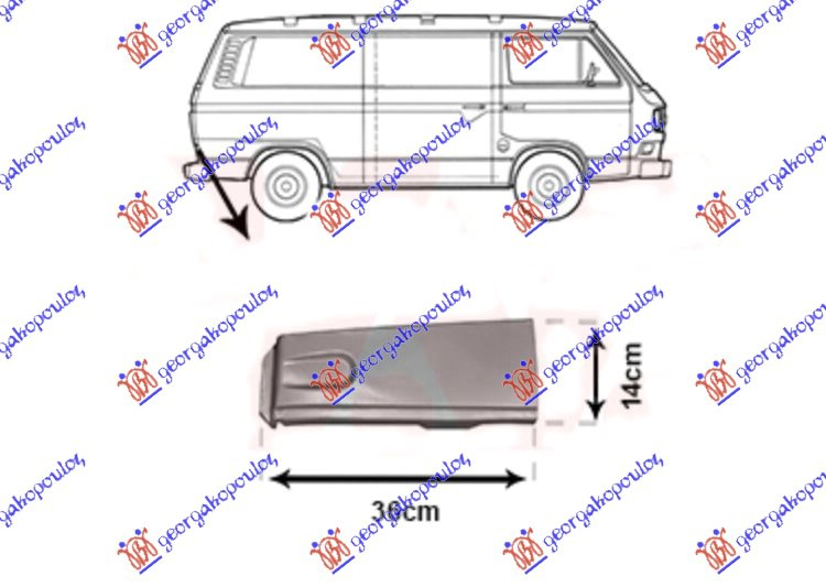 ΓΩΝΙΑ ΠΙΣΩ ΦΤΕΡΟΥ ΔΕΞ