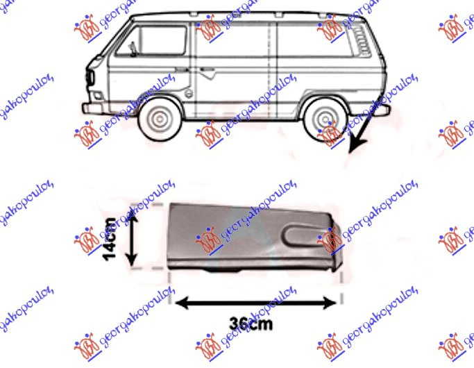 ΓΩΝΙΑ ΠΙΣΩ ΦΤΕΡΟΥ ΑΡ