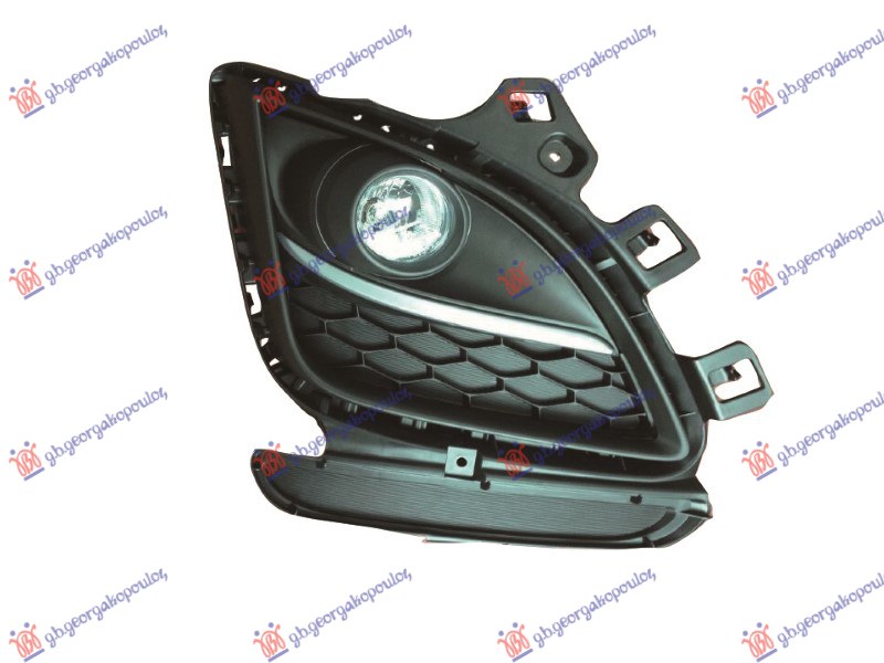 ΔΙΧΤΥ ΠΡΟΦΥΛΑΚΤΗΡΑ ΕΜΠΡΟΣ ΜΑΥΡΟ (ΜΕ ΤΡΥΠΑ ΓΙΑ ΠΡΟΒΟΛΕΑ) (SPORT) 2011- ΔΕΞ