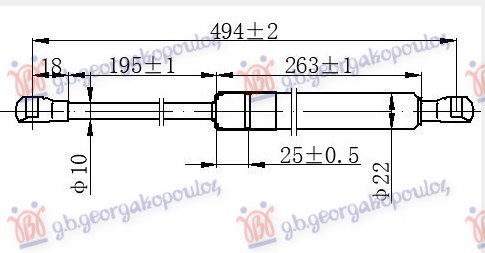 ΑΜΟΡΤΙΣΕΡ ΜΠΑΓΚΑΖ 5Π (494L-685N)