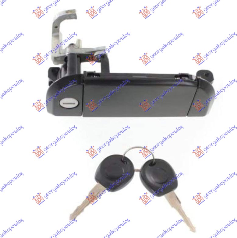 ΧΕΡΟΥΛΙ ΠΟΡΤΑΣ ΕΜΠΡΟΣ ΕΞΩ ΚΟΜΜΑΤΙ ΜΕ ΚΛΕΙΔΙ ΔΕΞ