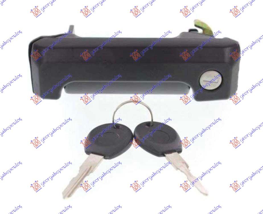 ΧΕΡΟΥΛΙ ΠΟΡΤΑΣ ΣΥΡΩΜΕΝΗΣ ΕΞΩ ΚΟΜΜΑΤΙ ΜΕ ΚΛΕΙΔΙ ΔΕΞ