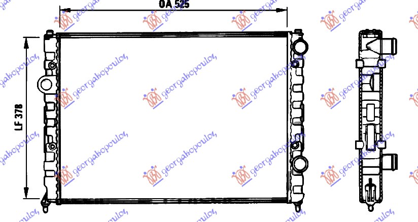 ΨΥΓΕΙΟ 1.6-1.8-2.0 ΜΗΧΑΝΙΚΟ - A/C (525x377) (VALEO)