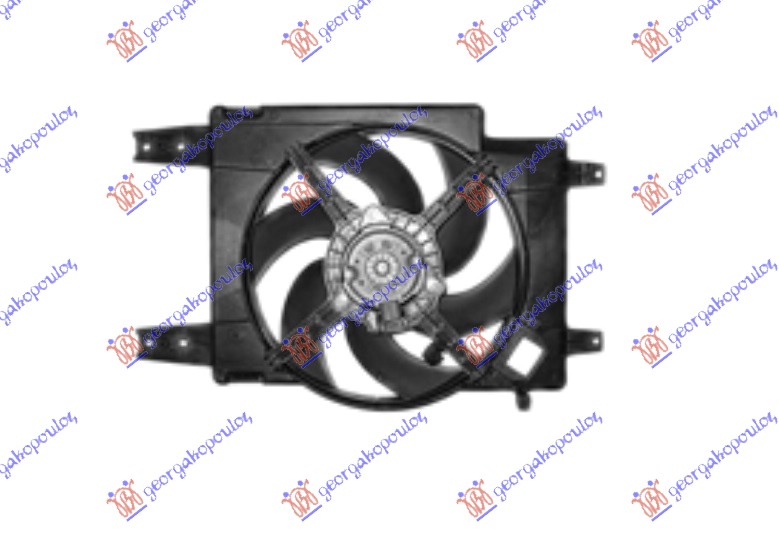 ΒΕΝΤΙΛΑΤΕΡ ΨΥΓΕΙΟΥ ΚΟΜΠΛΕ 1.6-1.8-2.0 ΒΕΝΖΙΝΗ (+A/C)
